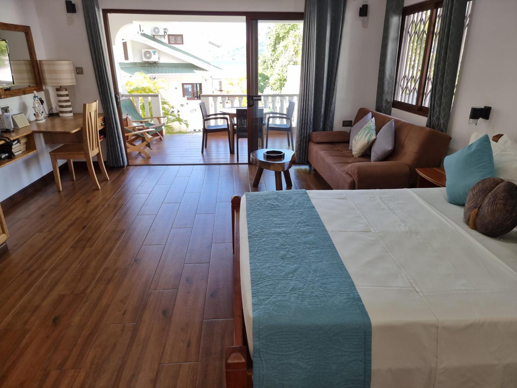 Drake Seaside Studio Apartments Bel Ombre Rum bild